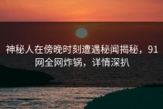 神秘人在傍晚时刻遭遇秘闻揭秘，91网全网炸锅，详情深扒