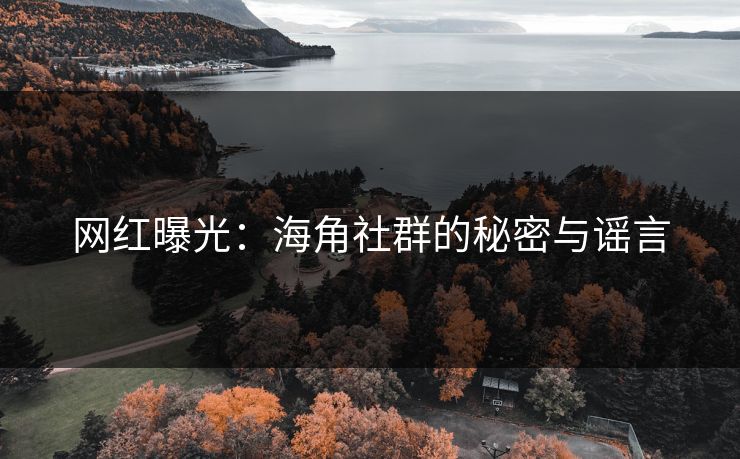 网红曝光：海角社群的秘密与谣言
