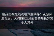 蘑菇影视在线观看深度揭秘：花絮风波背后，大V在粉丝见面会的角色异常令人意外